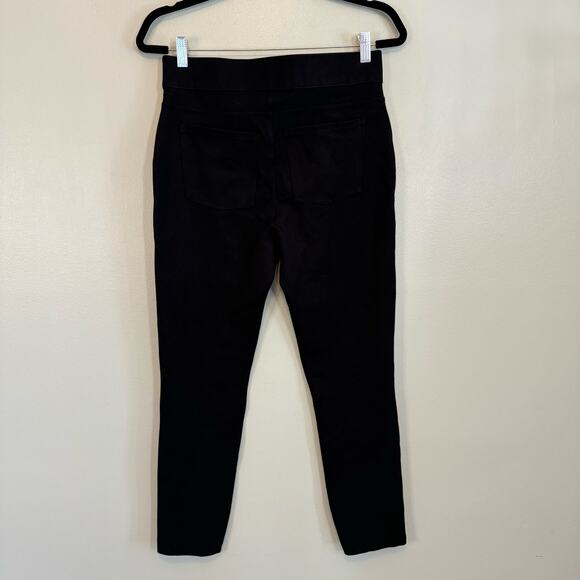 Spanx Pants Womens L/XL Black Stretch Ponte Skinny Slim High Rise Pull On Casual - Picture 2 of 8